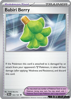 Normal Babiri Berry [163/191 Near Mint ]
