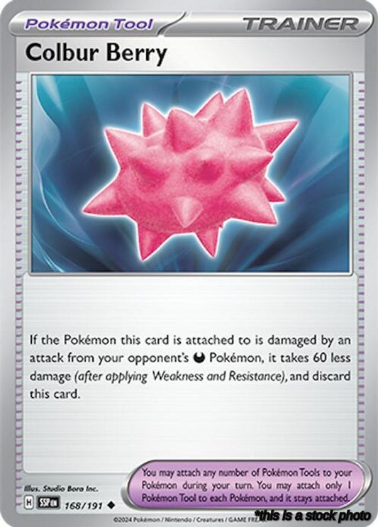 Uncommon Colbur Berry [168/191 Near Mint ]