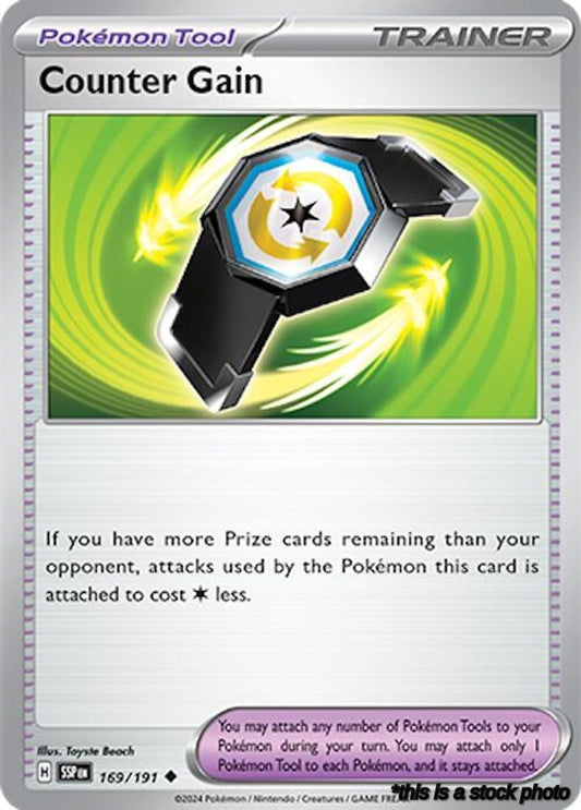 Uncommon Counter Gain [169/191 Near Mint ]