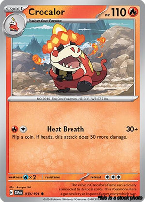 Normal Crocalor [030/191 Near Mint ]