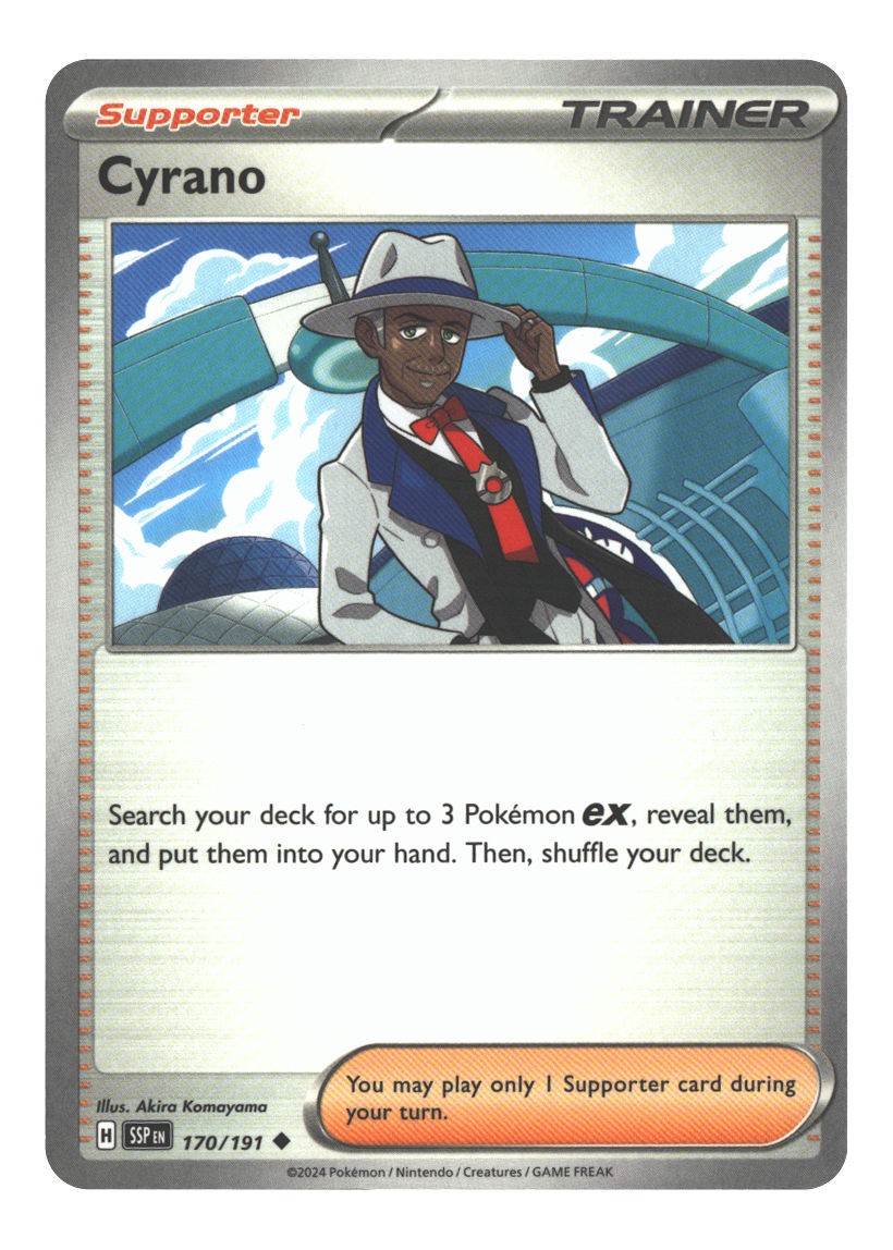 170/191 Cyrano Uncommon Normal Lightly Played