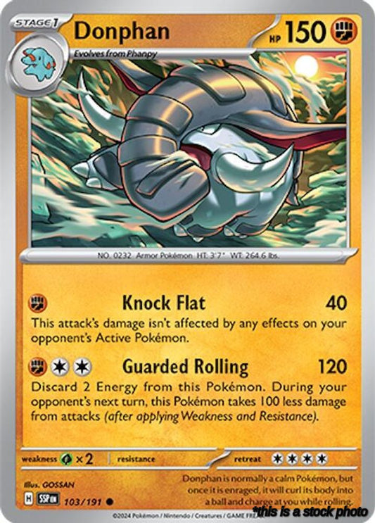 Common Donphan [103/191 Near Mint ]