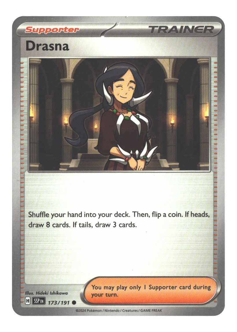 173/191 Drasna Common Normal Lightly Played