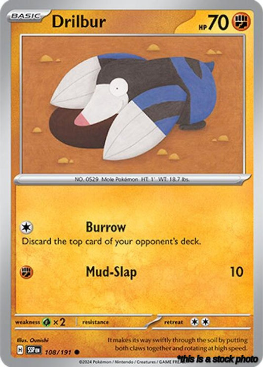 Common Drilbur [108/191 Near Mint ]