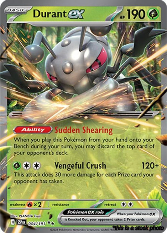 Double Rare Durant ex - 004/191 [004/191 Lightly Played ]