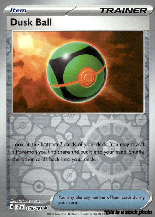 175/191 Dusk Ball Uncommon Reverse Holofoil Lightly Played