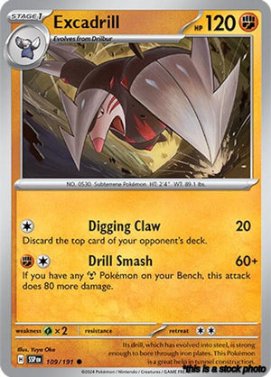 Normal Excadrill [109/191 Near Mint ]