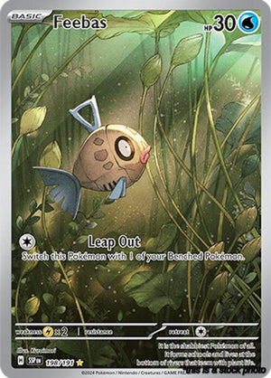 Illustration Rare Feebas - 198/191 [198/191 Near Mint ]