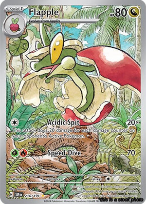 210/191 Flapple Illustration Rare Holofoil