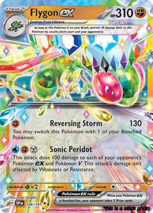 Double Rare Flygon ex - 106/191 [106/191 Lightly Played ]