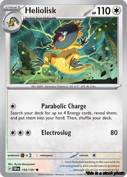 Common Heliolisk [155/191 Near Mint ]