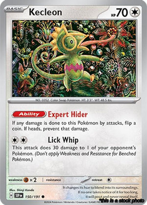Normal Kecleon - 150/191 [150/191 Near Mint ]