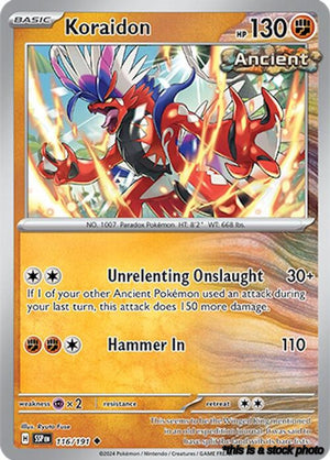 Normal Koraidon [116/191 Near Mint ]