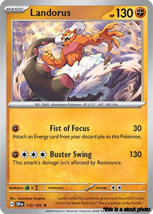 Rare Landorus [110/191 Near Mint ]