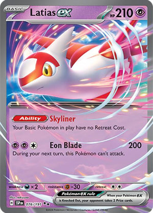 Double Rare Latias ex - 076/191 [076/191 Lightly Played ]