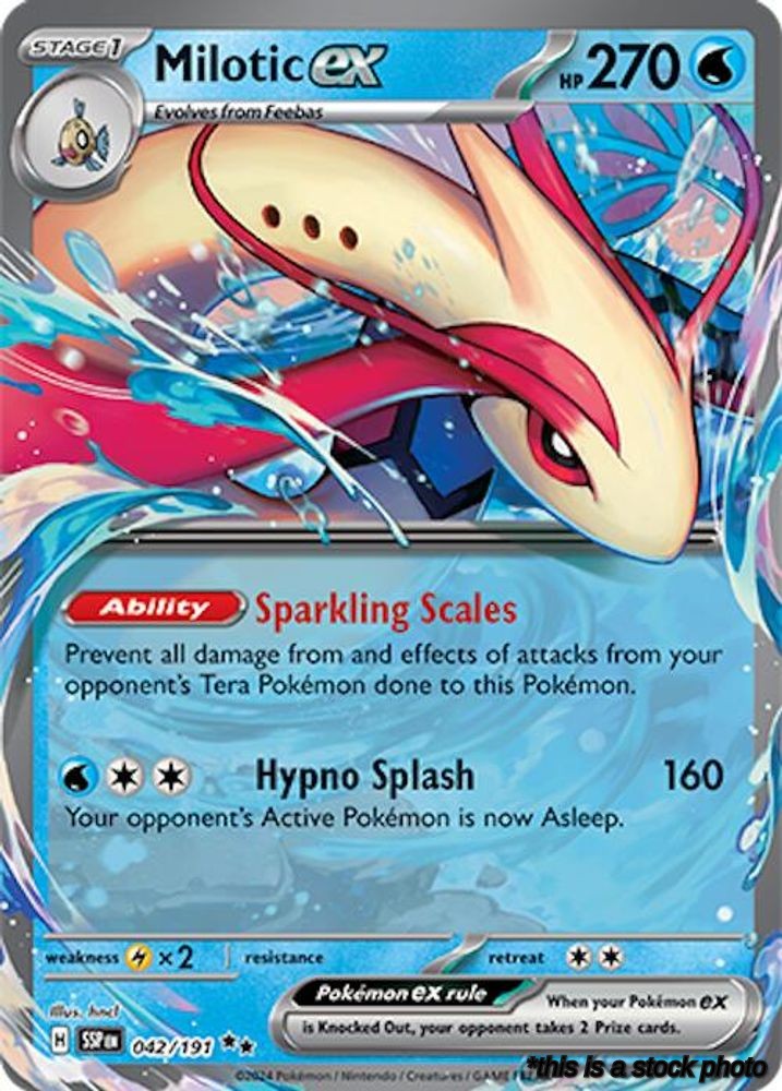 Double Rare Milotic ex - 042/191 [042/191 Near Mint ]