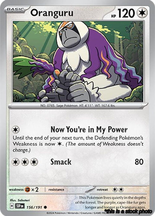 Common Oranguru [156/191 Near Mint ]