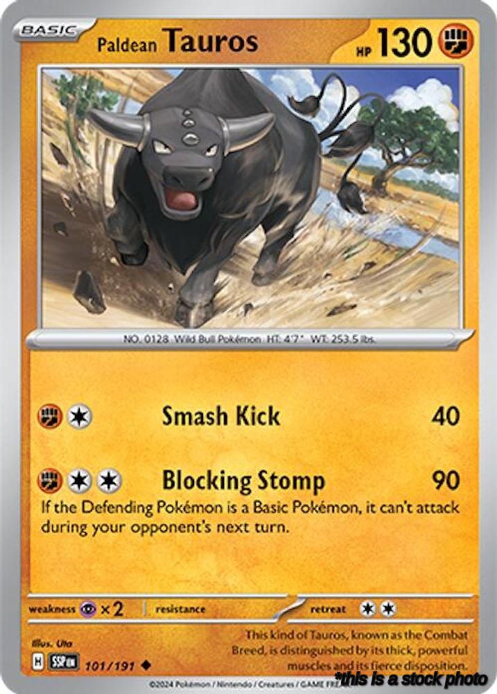 Paldean Tauros - 101/191