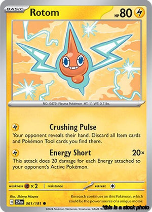Normal Rotom [061/191 Near Mint ]