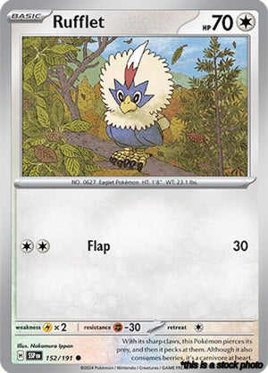 Normal Rufflet [152/191 Near Mint ]
