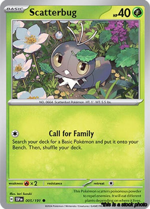 Normal Scatterbug [005/191 Near Mint ]