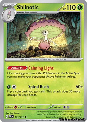 Uncommon Shiinotic - 009/191 [009/191 Near Mint ]