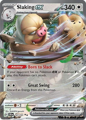 Holofoil Slaking ex - 147/191 [147/191 Near Mint ]