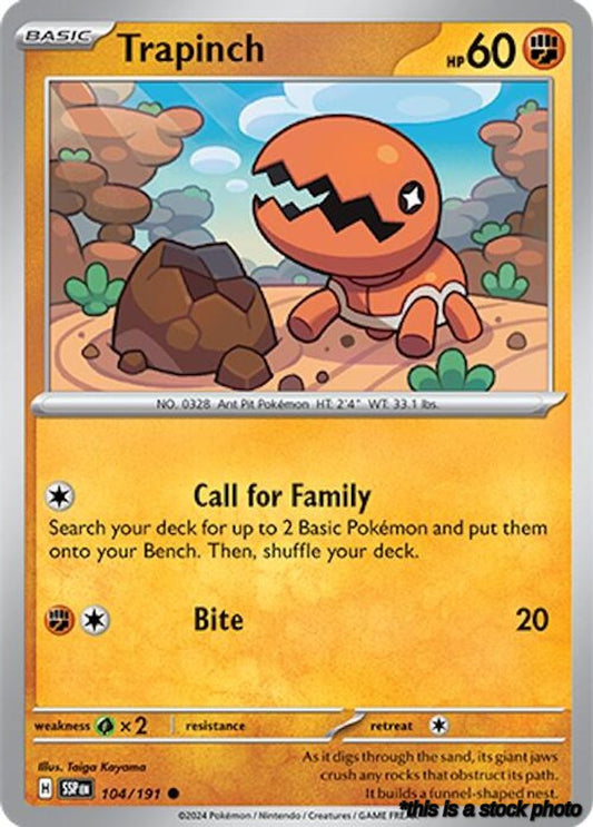 Common Trapinch [104/191 Near Mint ]