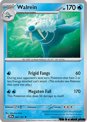 Normal Walrein [045/191 Near Mint ]