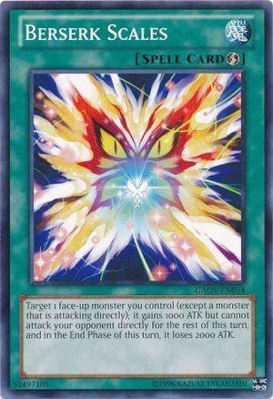 Unlimited Berserk Scales [GAOV-EN054 Near Mint] Common / Short Print
