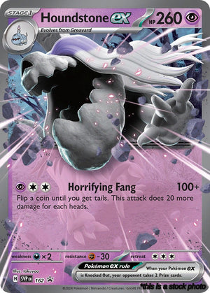 Promo Houndstone ex [162 Near Mint ]