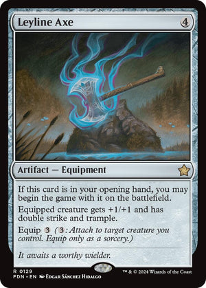 Leyline Axe [FDN/129] 2024 Magic: The Gathering