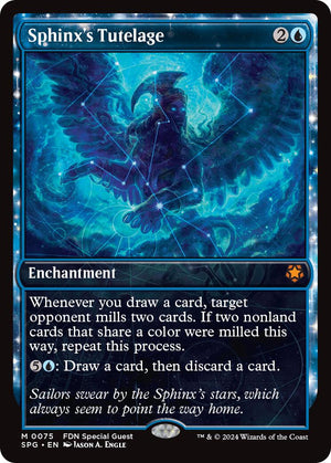 Sphinx's Tutelage (Showcase) [SPG/75] 2026 Magic: The Gathering