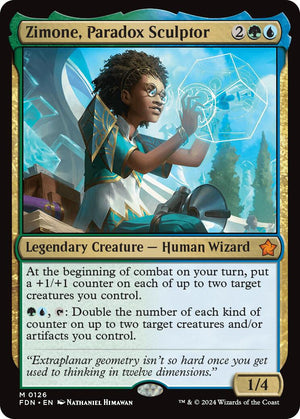 Zimone, Paradox Sculptor [FDN/126] 2024 Magic: The Gathering