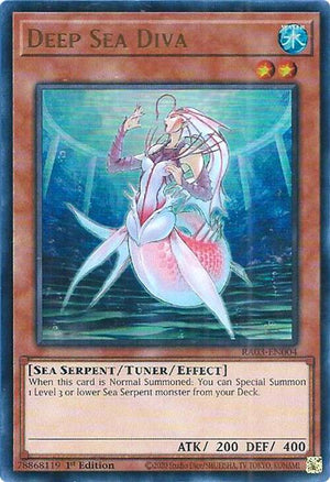 1st Edition Deep Sea Diva (UR) [RA03-EN004 Near Mint] Ultra Rare