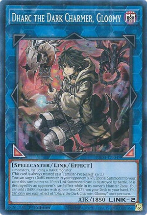 1st Edition Dharc the Dark Charmer, Gloomy [RA03-EN048 Near Mint] Super Rare