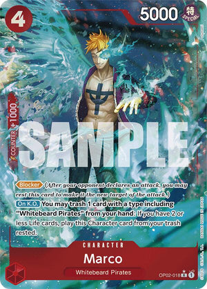 Marco (Full Art) [OP02-018] Premium Booster -The Best