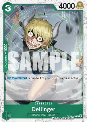 OP04-029 Dellinger (Jolly Roger Foil) Common