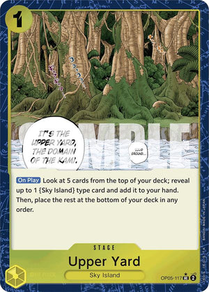 Upper Yard (Textured Foil) [OP05-117] Premium Booster -The Best