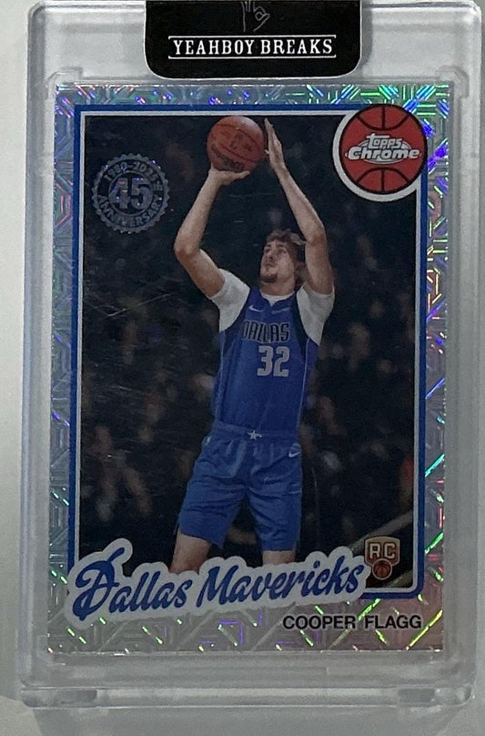 2025-26 Topps #TC-CF Cooper Flagg 1980-81 Topps Chrome Basketball