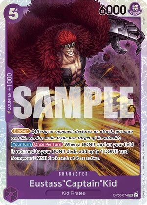 Eustass"Captain"Kid (Reprint) [OP05-074] Premium Booster -The Best