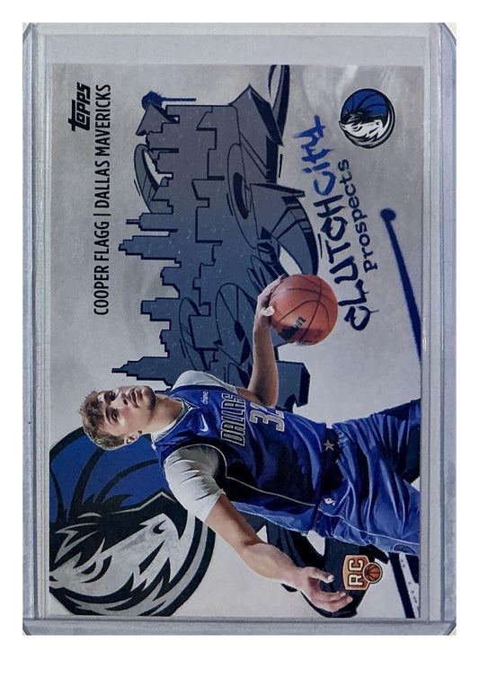 2025-26 Topps #CC-1 Cooper Flagg Clutch City Prospects