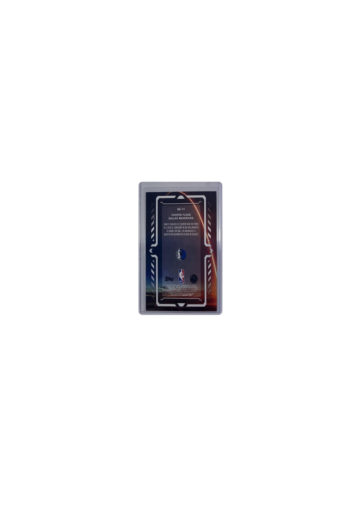2025-26 Topps Chrome #AC-11 Cooper Flagg Activators