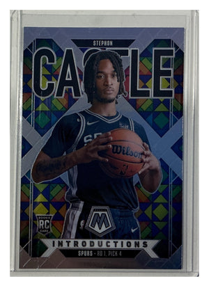 2024-25 Panini Mosaic #20 Stephon Castle Introductions