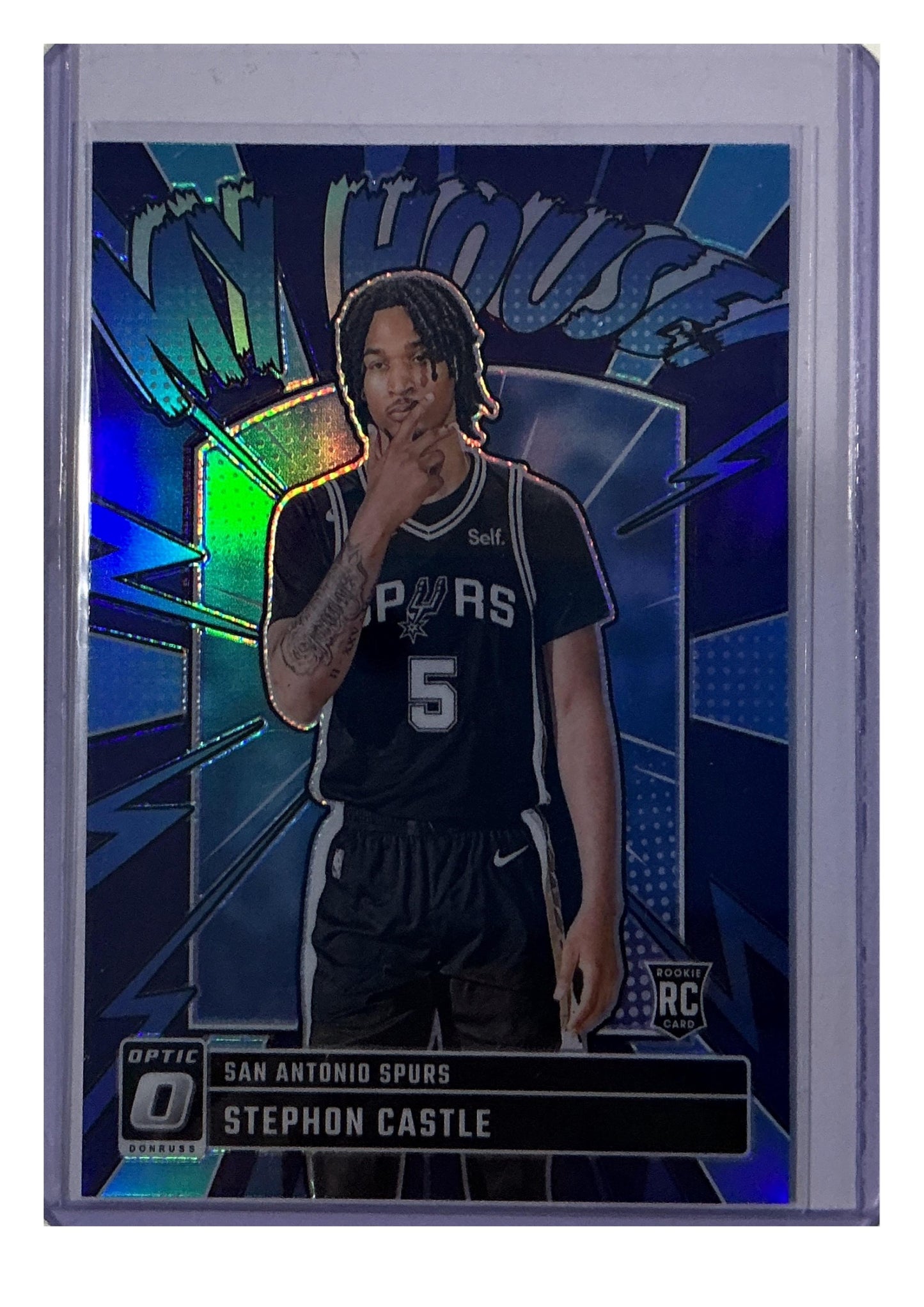 2024-25 Donruss Optic #16 Stephon Castle My House Purple
