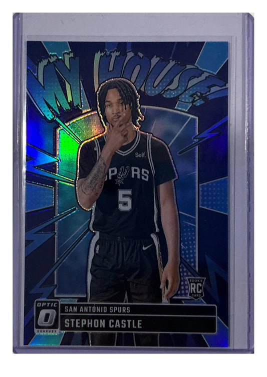 2024-25 Donruss Optic #16 Stephon Castle My House Purple