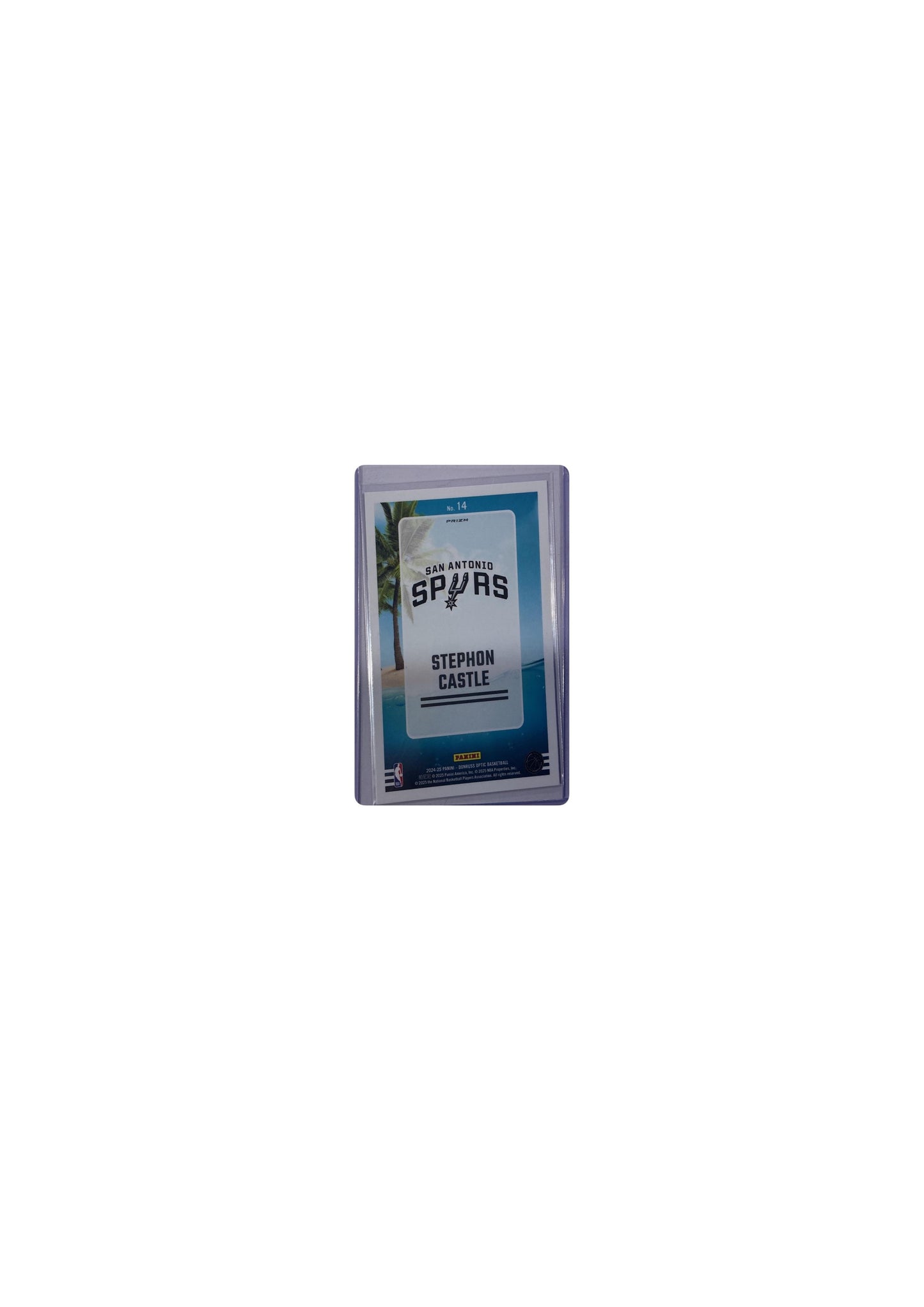 2024-25 Donruss Optic #14 Stephon Castle Splash!