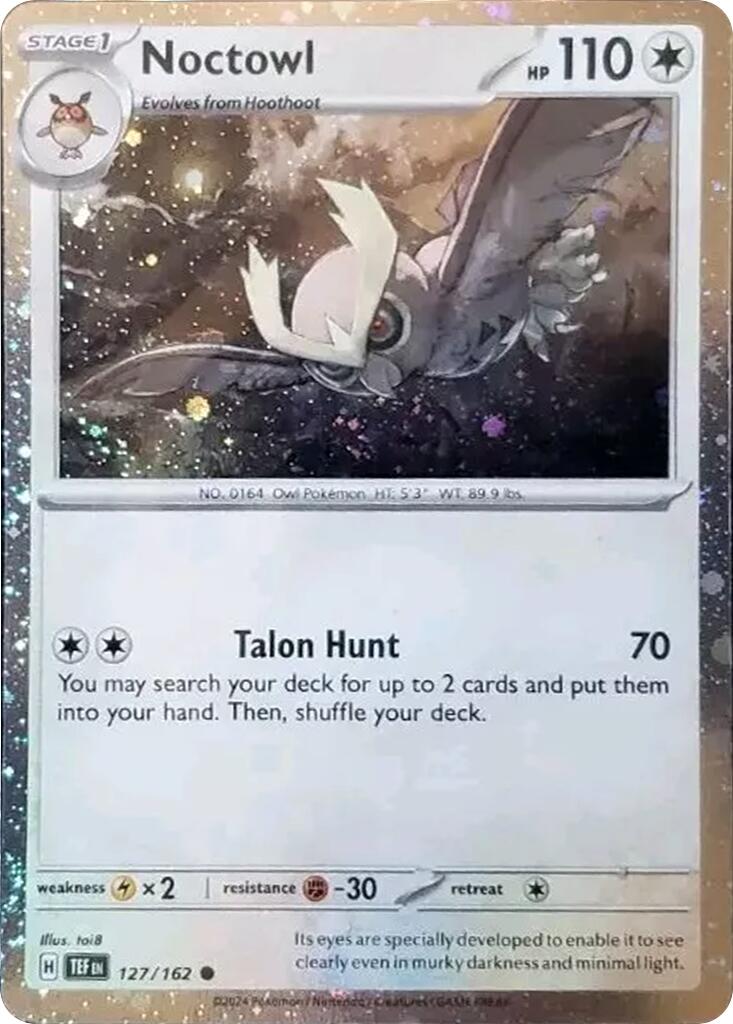Noctowl - 127 (Cosmos Holo)