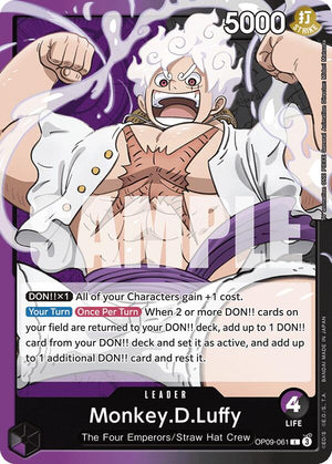 Monkey.D.Luffy (061) [OP09-061] Emperors in the New World
