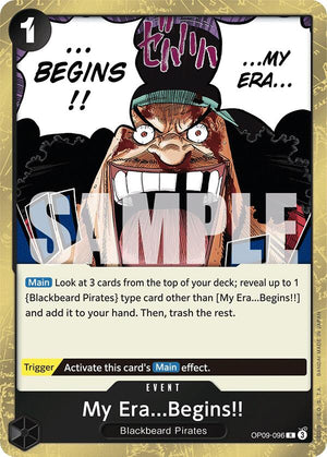 My Era...Begins!! [OP09-096] Emperors in the New World